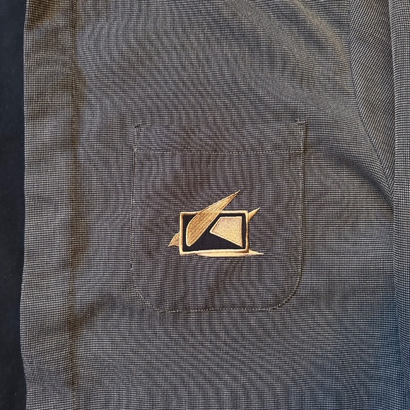 Vintage 80s Two-Tone Heathered Dress Shirt - Picture 3 of 4